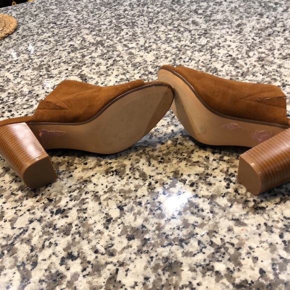 Cognac slip on mules - Picture 9 of 10